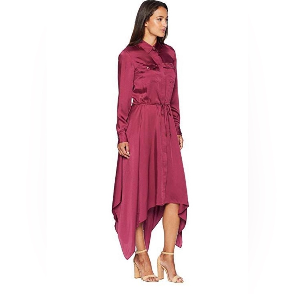 Lauren Ralph Lauren asymmetrical jawstring midi dress